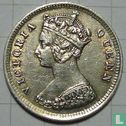Hong Kong 10 cent 1887 - Image 2