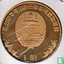 North Korea 1 won 2001 (PROOF - brass) "Transports" - Image 2