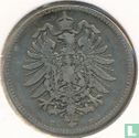 Duitse Rijk 1 mark 1881 (E) - Afbeelding 2