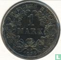Empire allemand 1 mark 1896 (J) - Image 1