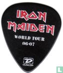 Iron Maiden Plectrum, Guitar Pick, Adrian Smith, 2006 - 2007 - Afbeelding 1