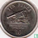 Gibraltar 10 pence 2006 "The Great Siege 1779-1783" - Afbeelding 2