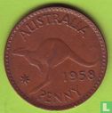 Australië 1 penny 1958 (zonder punt) - Afbeelding 1