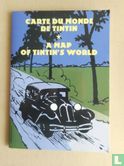 Carte du monde de Tintin - A Map of Tintin's World - Afbeelding 1