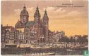 Amsterdam - Prins Hendrikkade met St. Nicolaaskerk - Bild 1