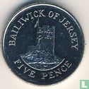 Jersey 5 pence 2002 - Afbeelding 2