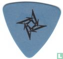 Metallica Jason Newsted Bass Ninja Star, Plectrum, Guitar Pick 1996 - 1997 - Afbeelding 1