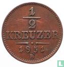 Österreich ½ Kreuzer 1851 (B) - Bild 1