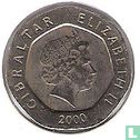 Gibraltar 20 pence 2000 "Our Lady of Europa" - Image 1