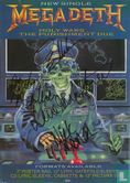 Megadeth gesigneerd, band signed magazine ad., 1990 - Image 1
