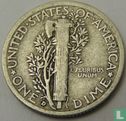 États-Unis 1 dime 1934 (D) - Image 2