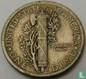 États-Unis 1 dime 1919 (sans lettre) - Image 2