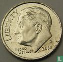 United States 1 dime 2014 (D) - Image 1