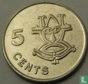 Salomonseilanden 5 cents 1993 - Afbeelding 2