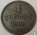 Guernsey 4 doubles 1908 - Afbeelding 1