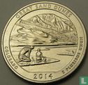 United States ¼ dollar 2014 (S) "Great sand dunes - Colorado" - Image 1