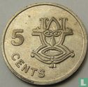 Salomonseilanden 5 cents 1988 - Afbeelding 2