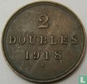 Guernsey 2 doubles 1918 - Afbeelding 1