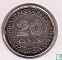 Malaya 20 cents 1939 - Afbeelding 1