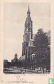 Delft - Nieuwe kerk met stadhuis - Afbeelding 1