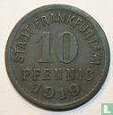 Francfort sur le Main 10 pfennig 1919 - Image 1
