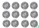 Israel  12 Tribes of Israel - Silver Set (ultra high relief) - Afbeelding 2