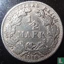 German Empire ½ mark 1918 (D) - Image 1