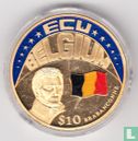 Liberia 10 dollars 2001 "Belgium ECU" > Afd. Penningen > Fantasie munten  - Afbeelding 2