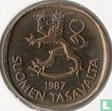 Finlande 1 markka 1987 (M) - Image 1
