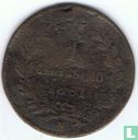 Italie 1 centesimo 1861 (N) - Image 1