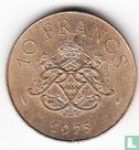 Monaco 10 francs 1975 - Image 1