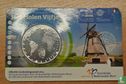 Netherlands 5 euro 2014 (coincard - first day issue) "Kinderdijk windmills" - Image 2