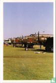 A classic line up of North American B-25 Mitchell bombers during the Flying Legends Air Display at Duxford (GB) in July 1996 - Afbeelding 1