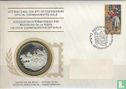 Medaillen-Ersttagsbrief Dänemark - Afbeelding 1