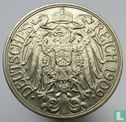 German Empire 25 pfennig 1909 (G) - Image 1