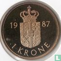 Dänemark 1 Krone 1987 - Bild 1