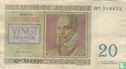 Belgien 20 Franken 1950 - Bild 1