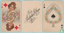 Ferd. Piatnik & Söhne A.G., Wien, Jubiläum Whist No. 104, 52 Speelkaarten + 2 jokers + 1 extra kaart, Playing Cards, 1926 - Image 2