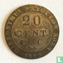 Westfalen 20 centimes 1812 - Afbeelding 1
