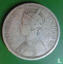 Brits-Indië 1 rupee 1878 (Bombay - type 2) - Afbeelding 2