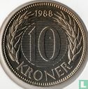 Denmark 10 kroner 1988 - Image 1