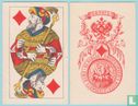 Bezique, Keizerlijke Speelkaartenfabriek, St. Petersburg, 24 Speelkaarten, Playing Cards, 1890 - Image 1