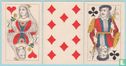 Bezique, Keizerlijke Speelkaartenfabriek, St. Petersburg, 24 Speelkaarten, Playing Cards, 1890 - Image 2