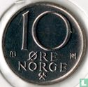 Norwegen 10 Øre 1977 - Bild 2