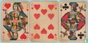F. Adametz, Wien, 52 Speelkaarten + 2 jokers, Playing Cards, 1930 - Bild 2