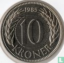 Denmark 10 kroner 1985 - Image 1