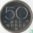 Norway 50 øre 1977 - Image 2