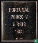 Portugal 1855 5 Reis - Bild 2