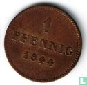 Bavaria 1 pfennig 1844 - Image 1