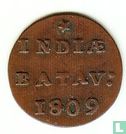 Nederlands-Indië ½ duit 1809 - Afbeelding 1